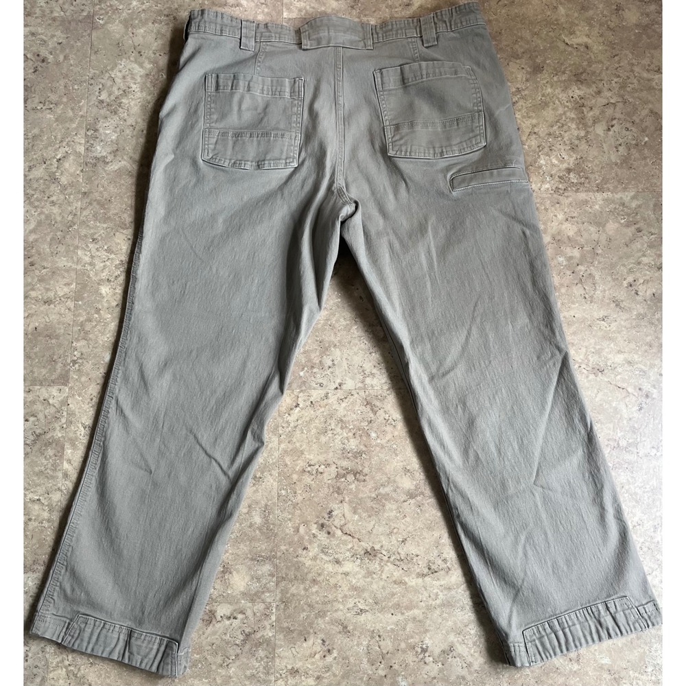 Duluth Trading Co Flex‎ Fire Hose Pants Mens 38x29 Tan Khaki Standard Workwear - Picture 9 of 9